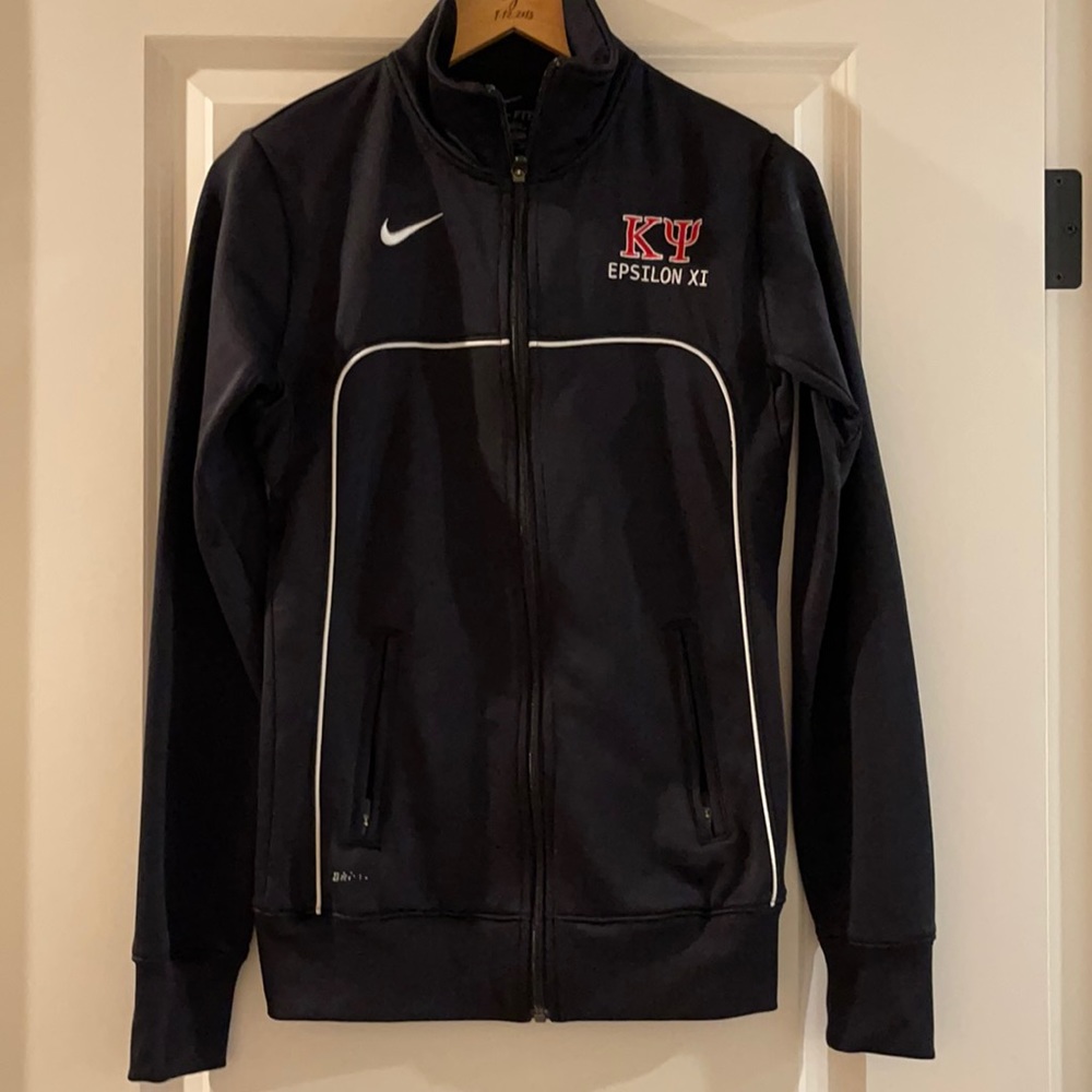 Nike dri fit collegiate track jacket